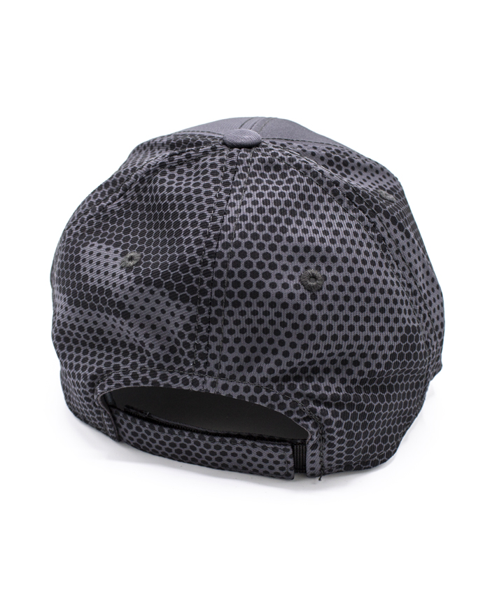 Our sublimated CamoHex print on the back panels and brim joins forces with a moisture-wicking sweatband for a cap that truly performs.

- Fabric: 100% polyester twill
- Structure: Structured
- Profile: Mid
- Closure: Low-profile hook and loop